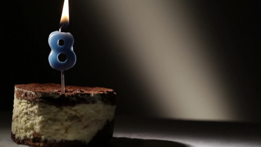 八岁的生日蛋糕视频