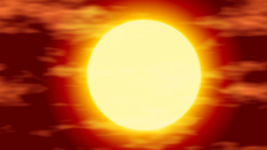 大太阳背景30秒视频