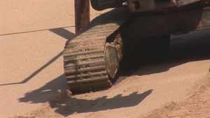 挖掘机在挖沙20秒视频