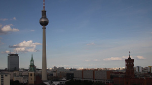 柏林圣母教堂延时5秒视频