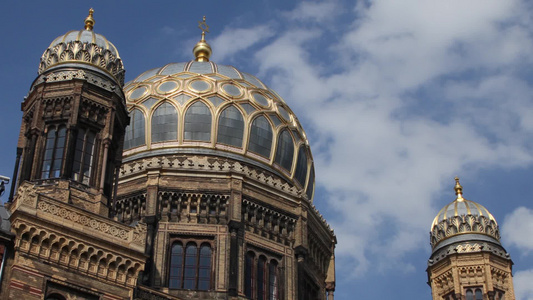 犹太教堂穹顶延时视频