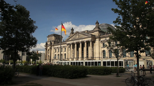 德国国会大厦视频
