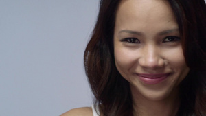 微笑的菲律宾女孩11秒视频