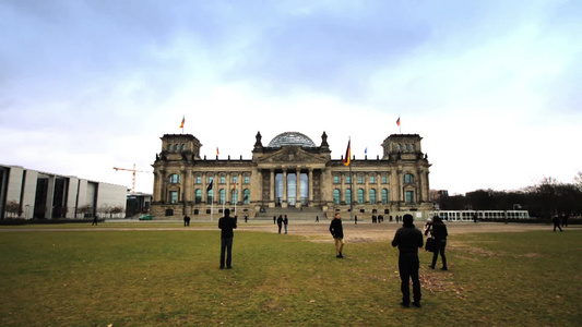 德国柏林国会大厦视频