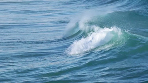 海洋里凶猛的浪花20秒视频
