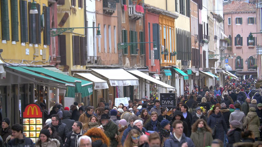 意大利老城街道视频