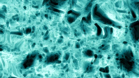 抽象细胞分形背景环视频