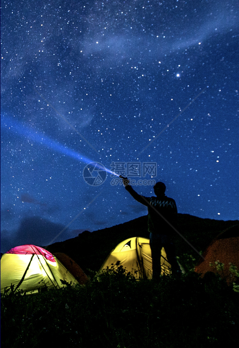 星空手机壁纸模板素材 正版图片 摄图网