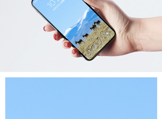 马手机壁纸图片