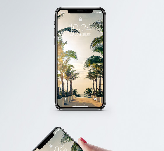 热带风景手机壁纸图片