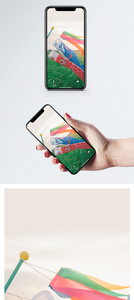 鲤鱼旗手机壁纸图片