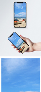沙滩手机壁纸图片