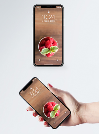 树莓手机壁纸图片