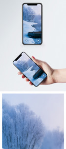 冬日风景手机壁纸图片