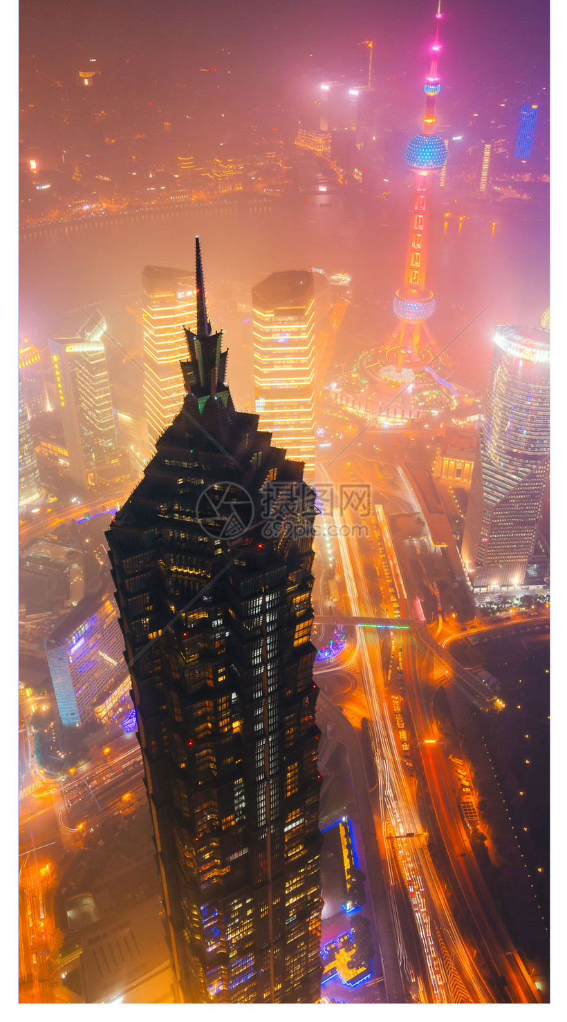 城市夜景手机壁纸模板素材 正版图片 摄图网