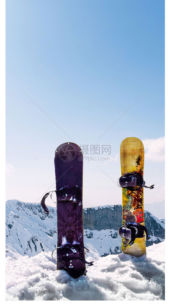 冬季滑雪手机壁纸图片