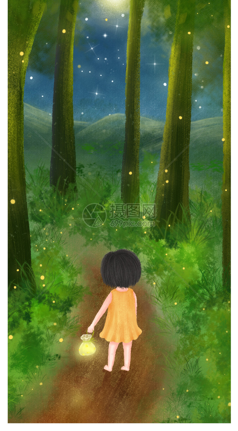 夏夜萤火虫手机壁纸模板素材 正版图片 摄图网 夏夜萤火虫手机壁纸模板素材 正版图片 摄图网