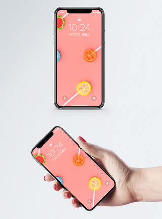 棒棒糖手机壁纸模板