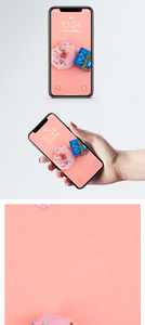 甜甜圈手机壁纸图片