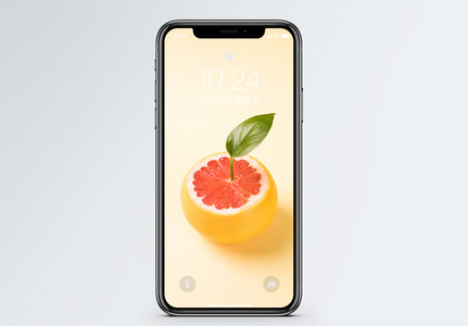 柚子手机壁纸图片