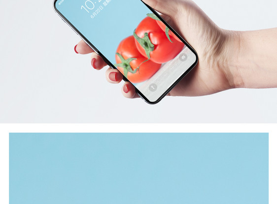 番茄西红柿手机壁纸图片