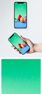草莓橘子手机壁纸图片