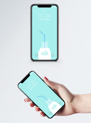 牛奶手机壁纸图片