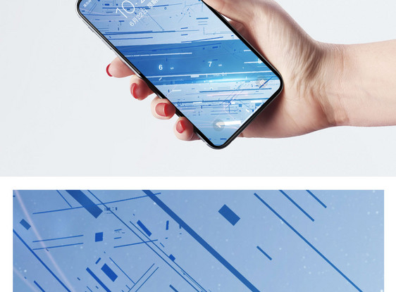 科技风手机壁纸图片