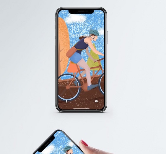 自行车运动手机壁纸图片