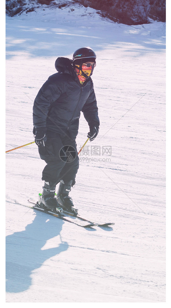 滑雪运动手机壁纸图片