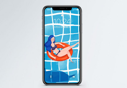 游泳手机壁纸图片
