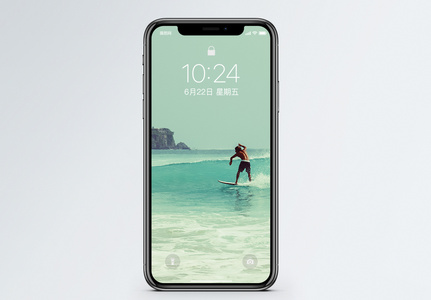 夏日冲浪手机壁纸高清图片