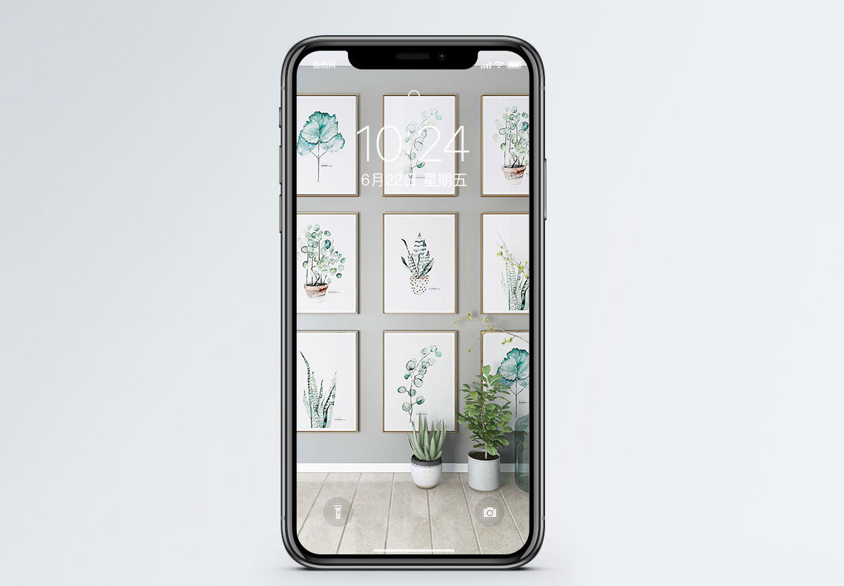 装饰画手机壁纸图片素材