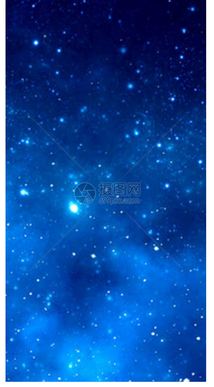 蓝色夜空手机壁纸模板素材 正版图片 摄图网