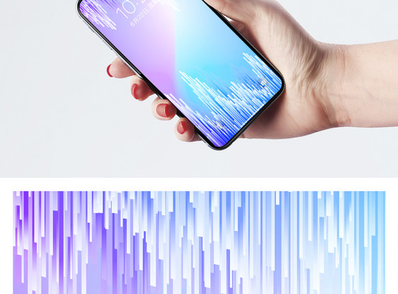 渐变音频背景手机壁纸图片