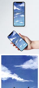 蓝天白云手机壁纸图片