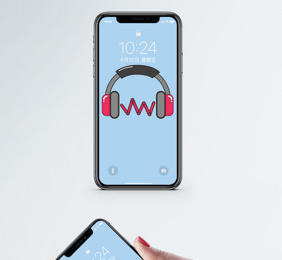 耳机手机壁纸图片
