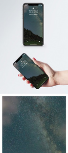 夏日银河手机壁纸图片