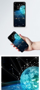 星空星球手机壁纸图片