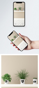 简约室内背景手机壁纸图片