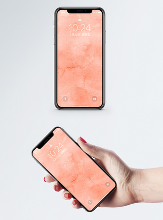 小清新底图水彩纹理手机壁纸模板