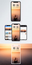 听海的声音手机海报配图图片