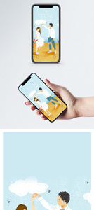 情侣手机壁纸图片