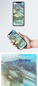 水彩抽象背景手机壁纸图片