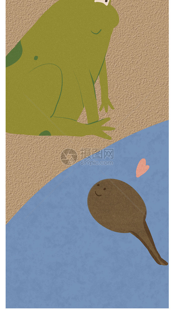 卡通青蛙手机壁纸图片