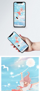卡通可爱手机壁纸图片