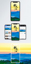 秋风起手机海报配图图片