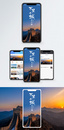 万里长城手机海报配图图片