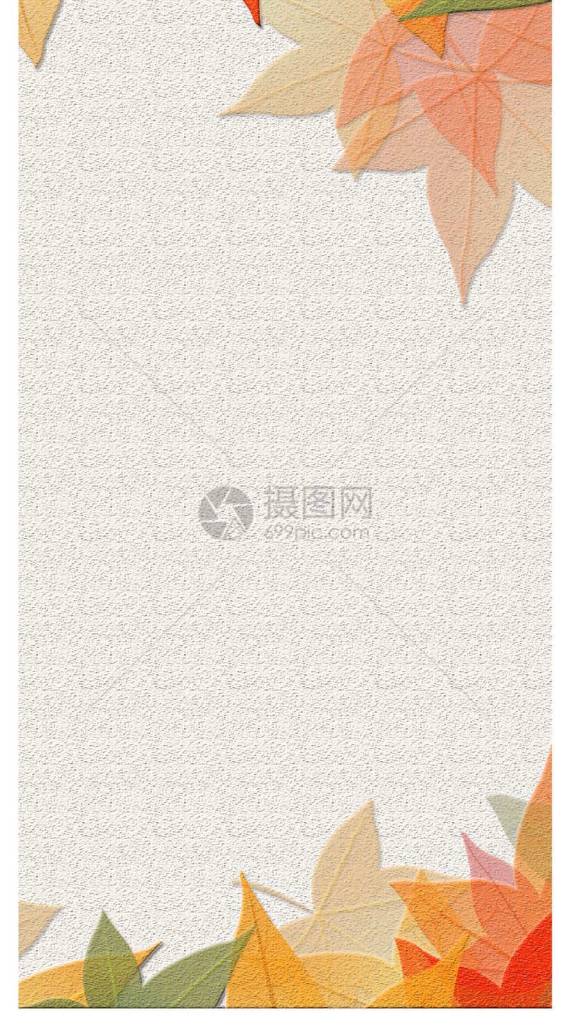 枫叶背景手机壁纸模板素材 正版图片 摄图网