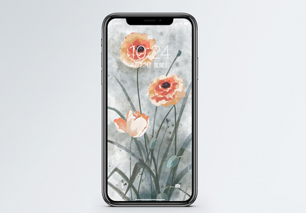 白莲花手绘图片 白莲花手绘素材图片大全 摄图网